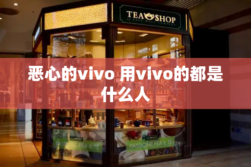 恶心的vivo 用vivo的都是什么人-第1张图片-星选测评