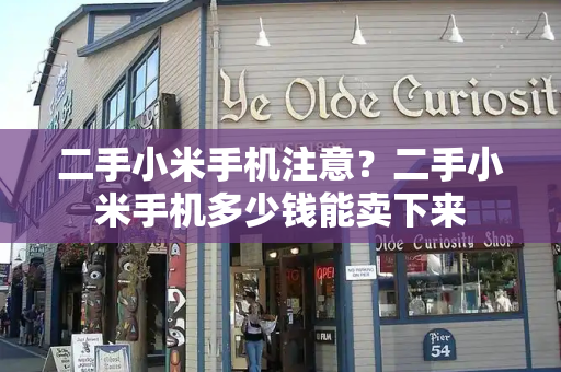 二手小米手机注意？二手小米手机多少钱能卖下来-第1张图片-星选测评