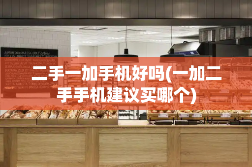 二手一加手机好吗(一加二手手机建议买哪个)-第1张图片-星选测评