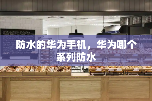 防水的华为手机，华为哪个系列防水