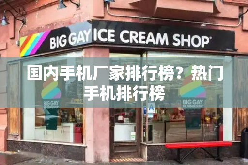 国内手机厂家排行榜？热门手机排行榜-第1张图片-星选测评