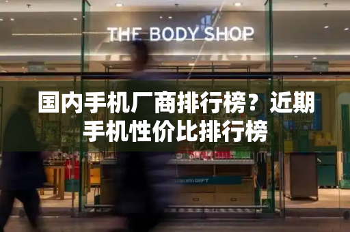 国内手机厂商排行榜？近期手机性价比排行榜