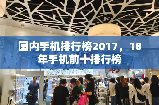 国内手机排行榜2017，18年手机前十排行榜-第1张图片-星选测评