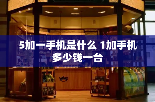 5加一手机是什么 1加手机多少钱一台-第1张图片-星选测评