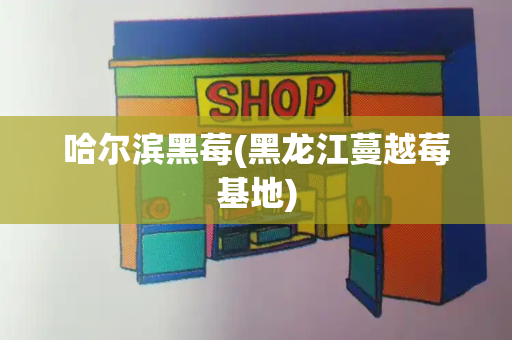 哈尔滨黑莓(黑龙江蔓越莓基地)