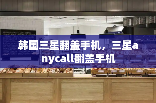 韩国三星翻盖手机，三星anycall翻盖手机