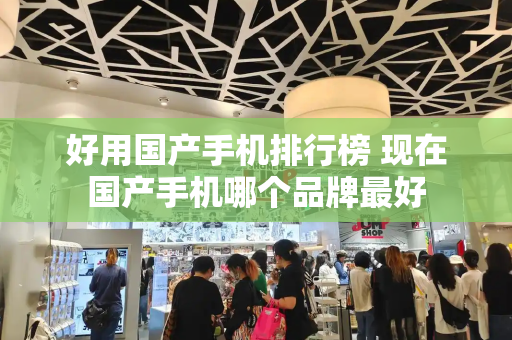 好用国产手机排行榜 现在国产手机哪个品牌最好