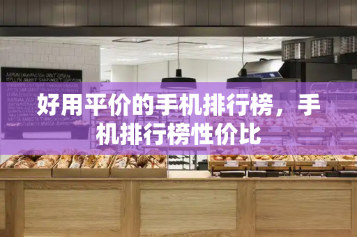 好用平价的手机排行榜，手机排行榜性价比-第1张图片-星选测评