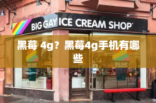 黑莓 4g？黑莓4g手机有哪些-第1张图片-星选测评