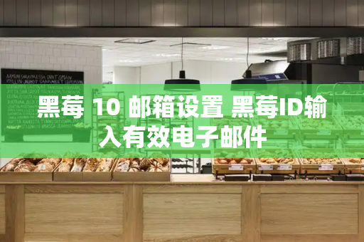 黑莓 10 邮箱设置 黑莓ID输入有效电子邮件-第1张图片-星选测评