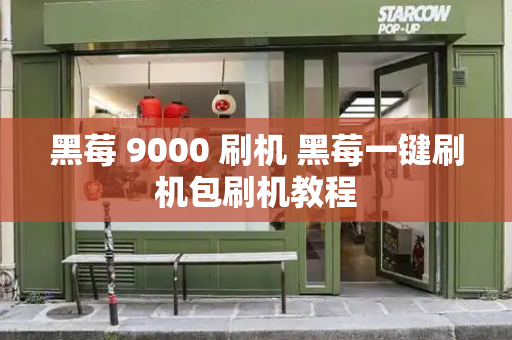 黑莓 9000 刷机 黑莓一键刷机包刷机教程