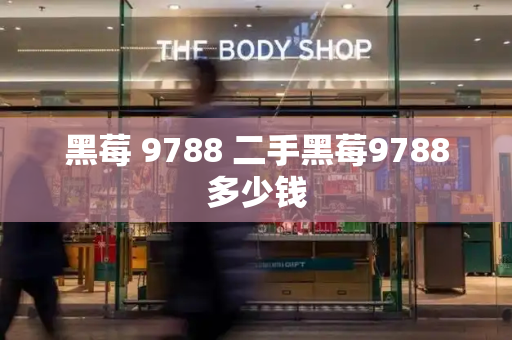 黑莓 9788 二手黑莓9788多少钱