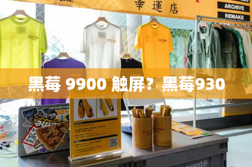 黑莓 9900 触屏？黑莓9300-第1张图片-星选测评
