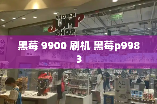 黑莓 9900 刷机 黑莓p9983-第1张图片-星选测评