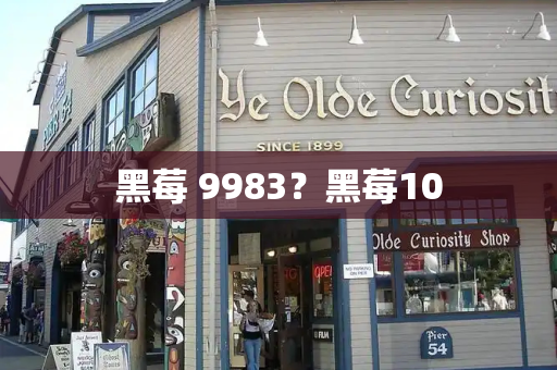 黑莓 9983？黑莓10