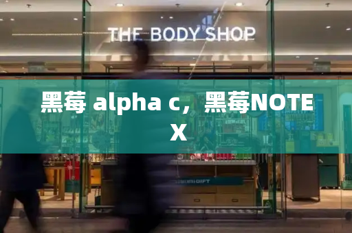 黑莓 alpha c，黑莓NOTE X
