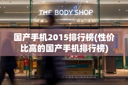 国产手机2015排行榜(性价比高的国产手机排行榜)