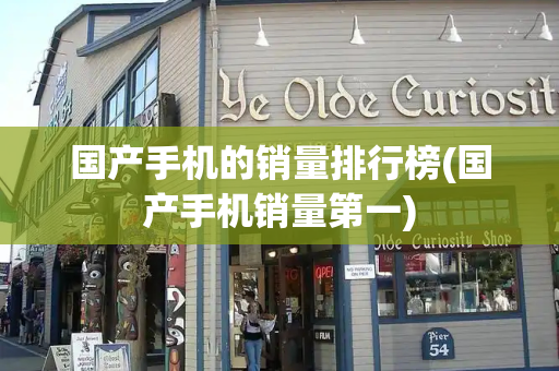 国产手机的销量排行榜(国产手机销量第一)