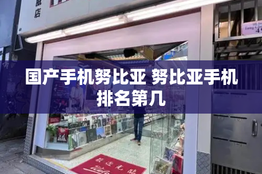国产手机努比亚 努比亚手机排名第几-第1张图片-星选测评