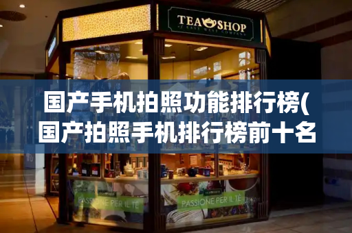 国产手机拍照功能排行榜(国产拍照手机排行榜前十名)-第1张图片-星选测评