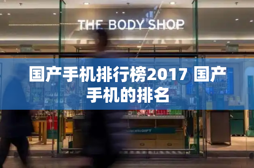 国产手机排行榜2017 国产手机的排名-第1张图片-星选测评