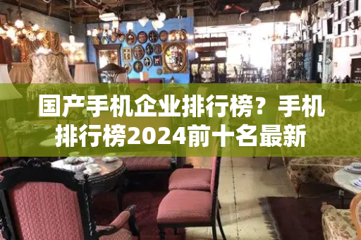 国产手机企业排行榜？手机排行榜2024前十名最新-第1张图片-星选测评
