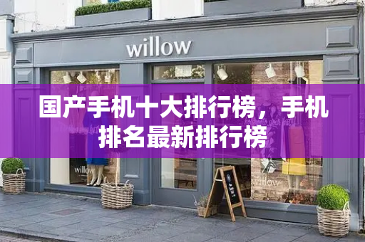 国产手机十大排行榜，手机排名最新排行榜