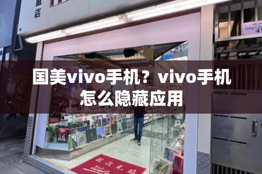 国美vivo手机？vivo手机怎么隐藏应用-第1张图片-星选测评