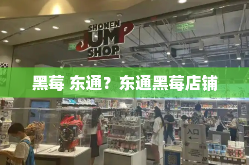 黑莓 东通？东通黑莓店铺