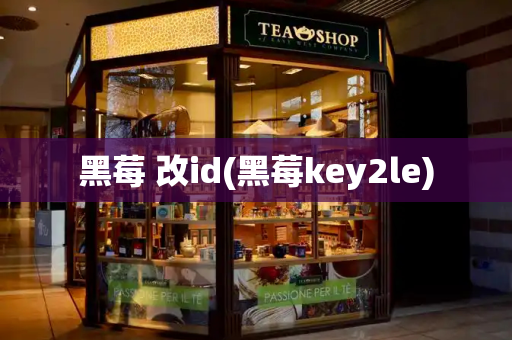 黑莓 改id(黑莓key2le)-第1张图片-星选测评