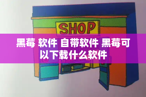 黑莓 软件 自带软件 黑莓可以下载什么软件