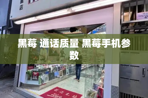 黑莓 通话质量 黑莓手机参数