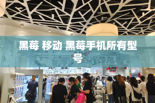黑莓 移动 黑莓手机所有型号