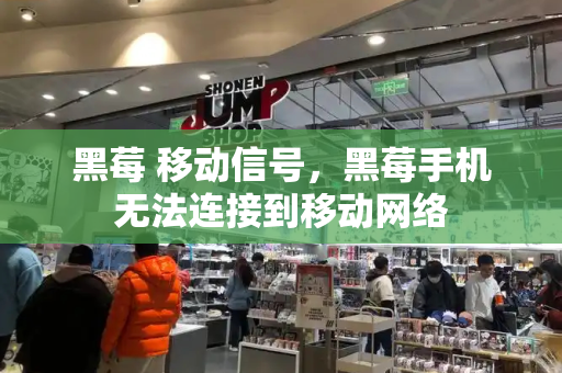黑莓 移动信号，黑莓手机无法连接到移动网络