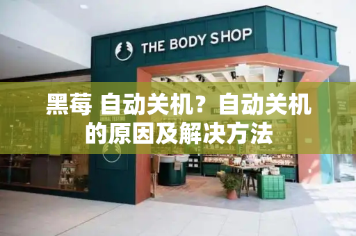 黑莓 自动关机？自动关机的原因及解决方法