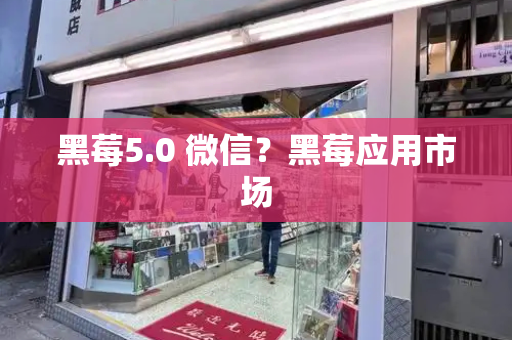 黑莓5.0 微信？黑莓应用市场-第1张图片-星选测评