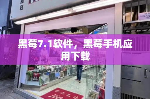 黑莓7.1软件，黑莓手机应用下载-第1张图片-星选测评