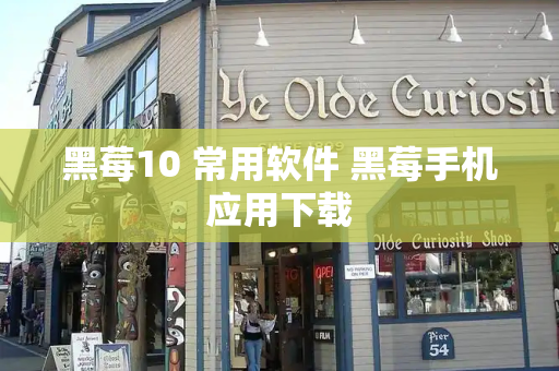黑莓10 常用软件 黑莓手机应用下载
