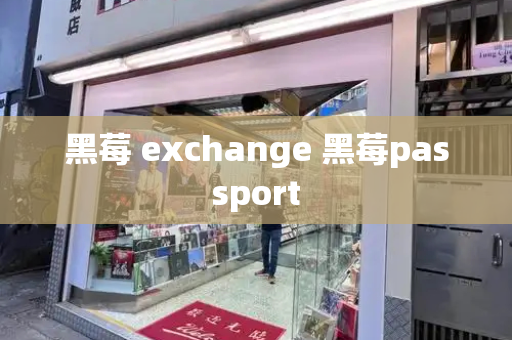 黑莓 exchange 黑莓passport
