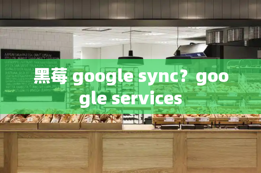 黑莓 google sync？google services