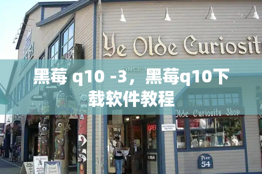 黑莓 q10 -3，黑莓q10下载软件教程