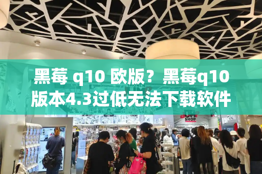 黑莓 q10 欧版？黑莓q10版本4.3过低无法下载软件