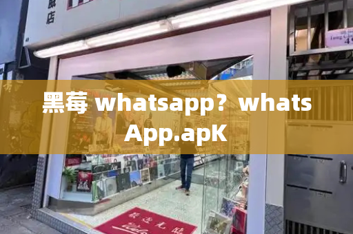黑莓 whatsapp？whatsApp.apK-第1张图片-星选测评