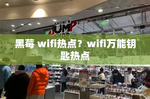 黑莓 wifi热点？wifi万能钥匙热点