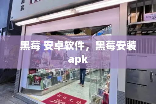 黑莓 安卓软件，黑莓安装apk