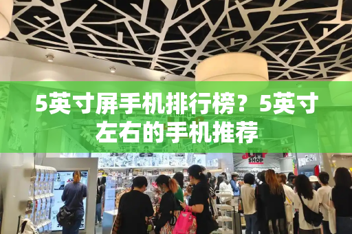 5英寸屏手机排行榜？5英寸左右的手机推荐-第1张图片-星选测评