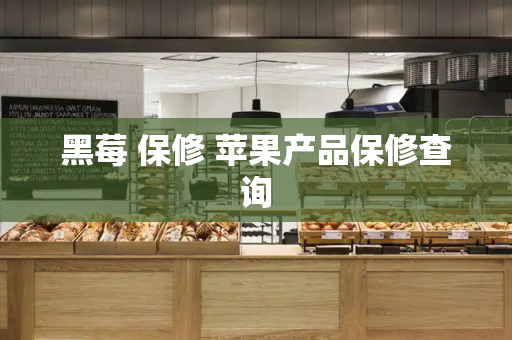 黑莓 保修 苹果产品保修查询-第1张图片-星选测评