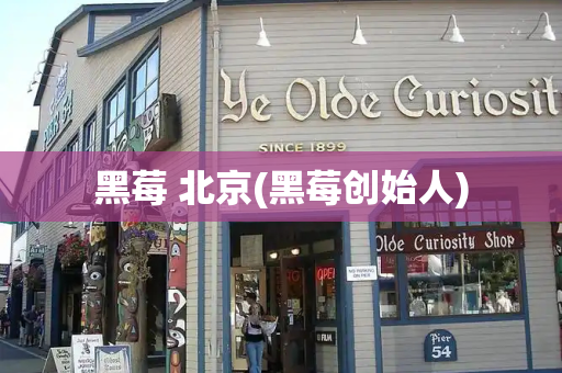 黑莓 北京(黑莓创始人)