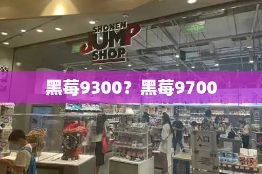 黑莓9300？黑莓9700-第1张图片-星选测评