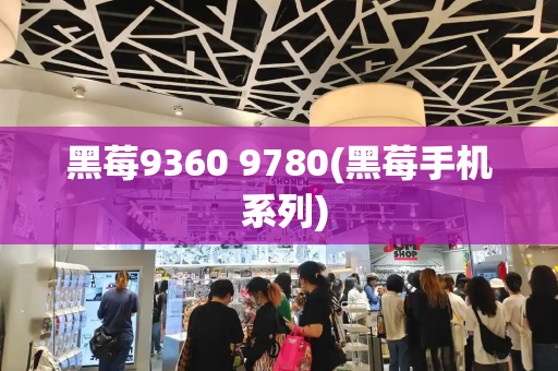 黑莓9360 9780(黑莓手机 系列)